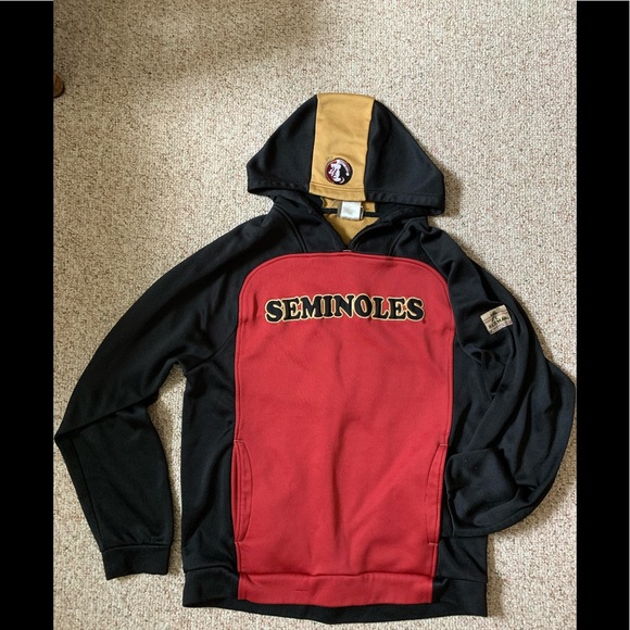 Reebok NCAA Florida State Seminoles Hoodie Size M - Picture 1 of 4